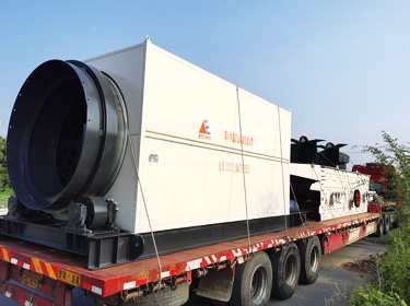 時產800噸移動式建筑垃圾處理破碎站在四川安營扎寨